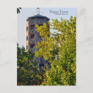 Carte Postale Enger Tower, Duluth Minnesota