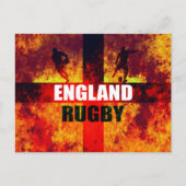 Carte Postale England rugby (Devant)