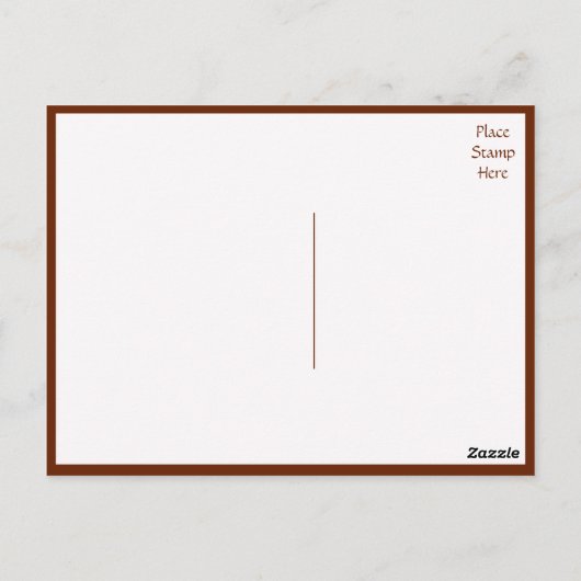 Carte Postale English Bulldog Puppy Dog Postcard (Dos)