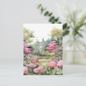 Carte Postale English Garden Landscape (Debout devant)