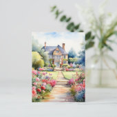 Carte Postale English Garden Landscape (Debout devant)