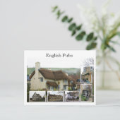 Carte Postale English Pub Scenes - Customized - Customized (Debout devant)