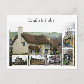 Carte Postale English Pub Scenes - Customized - Customized