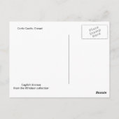 Carte Postale English Scenes, la maison d'Anne Hathaway (Dos)