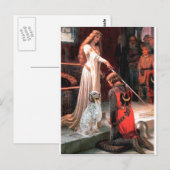 Carte Postale English Setter 1 - L'Accolade (Devant / Derrière)