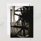 Carte Postale Engrenages (Devant / Derrière)