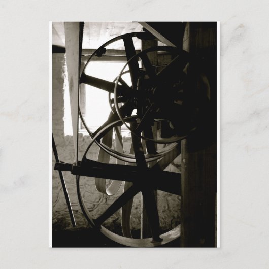 Carte Postale Engrenages (Devant)