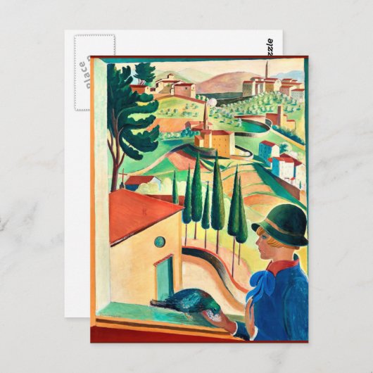 Carte Postale Engstrom - Den Givmild Gossen (Devant / Derrière)