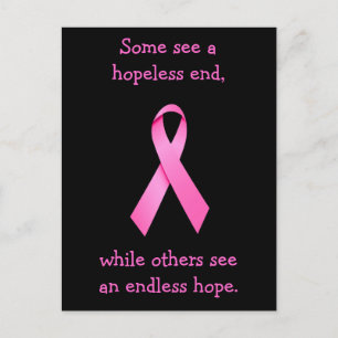 Carte postale Enless Hope Cancer Awareness