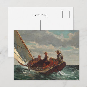 Carte Postale Enlevage par vent favorable (A Fair Wind) Winslo
