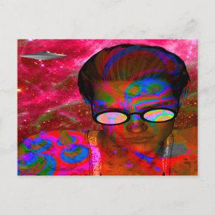 Carte Postale Enlèvement d'Aliens