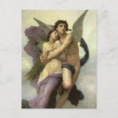 Carte Postale Enlèvement de Psyché par Bouguereau (Devant)