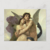 Carte Postale Enlèvement de Psyché par Bouguereau (Devant)