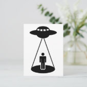 Carte Postale Enlèvement UFO (Debout devant)