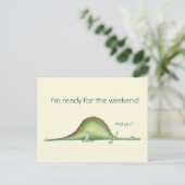Carte Postale Enormous Dragon Resting Fantasy Illustration card (Debout devant)