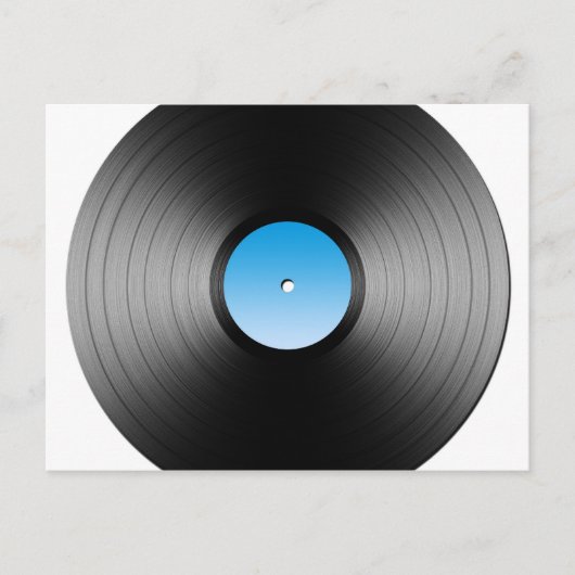 Carte Postale Enregistrement LP (Devant)