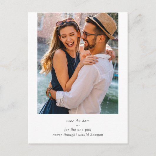Carte Postale Enregistrer enfin la date (Devant)