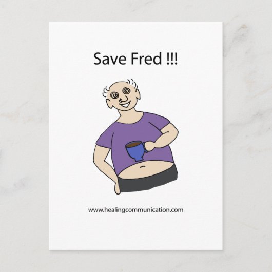 Carte Postale Enregistrer Fred (Devant)