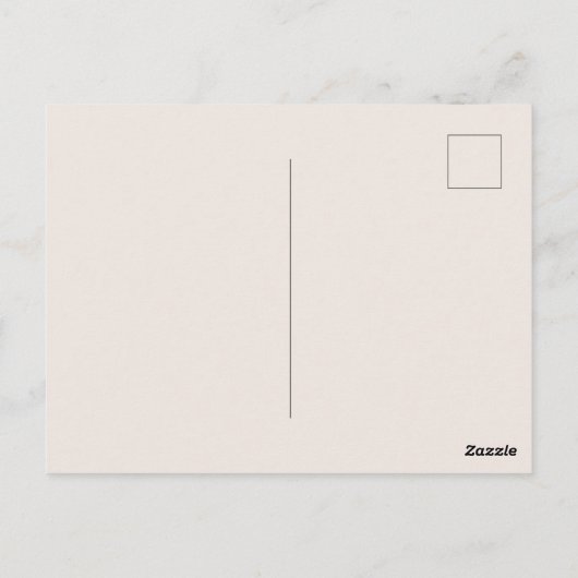 Carte Postale enregistrer la date (Dos)