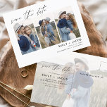 Carte Postale Enregistrer la date Boho minimaliste photo moderne<br><div class="desc">Capturez l'essence de votre histoire d'amour avec notre carte postale minimaliste Save the Date Boho Photo Modern. Cette carte postale allie minimalisme contemporain et charme bohème, ce qui en fait le choix idéal pour annoncer votre prochain mariage. Avec votre photo de fiançailles, cette carte postale devient un souvenir tangible que...</div>