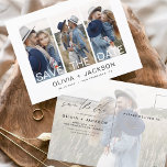 Carte Postale Enregistrer la date Boho minimaliste photo moderne<br><div class="desc">Capturez l'essence de votre histoire d'amour avec notre carte postale minimaliste Save the Date Boho Photo Modern. Cette carte postale allie minimalisme contemporain et charme bohème, ce qui en fait le choix idéal pour annoncer votre prochain mariage. Avec votre photo de fiançailles, cette carte postale devient un souvenir tangible que...</div>