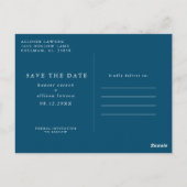 Carte postale | Enregistrer La Date | Calendrier (Dos)