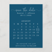 Carte postale | Enregistrer La Date | Calendrier (Devant)