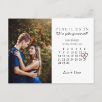 Enregistrer la date Nov 2021 Calendrier Mois Coeur