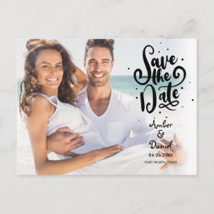 Carte Postale Enregistrer le script de date taches photo