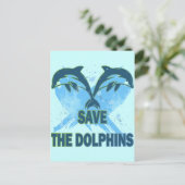 CARTE POSTALE ENREGISTRER LES DOLPHINS (Debout devant)