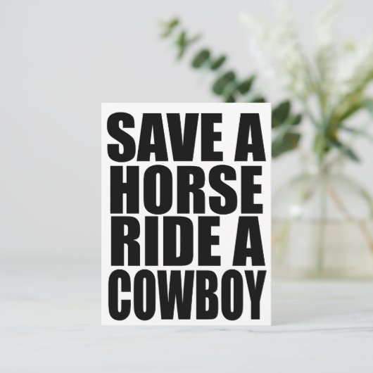 CARTE POSTALE ENREGISTRER UN CHEVAL À COURSE (Debout devant)