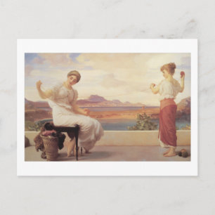 Carte Postale Enroulant l'écheveau - Lord Frederick Leighton