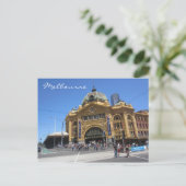 Carte Postale enrouler angle de rue (Debout devant)