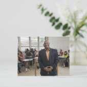 Carte Postale Enseignant en classe avec étudiants (Debout devant)