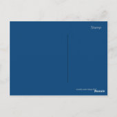 Carte Postale ENSEIGNANT MASTER Professeur Design de hommage (Dos)