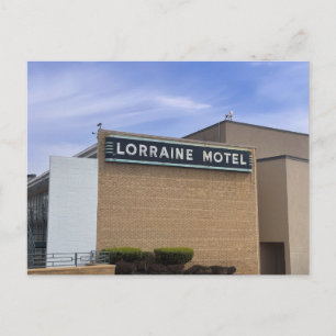 Carte Postale Enseigne du motel Lorraine