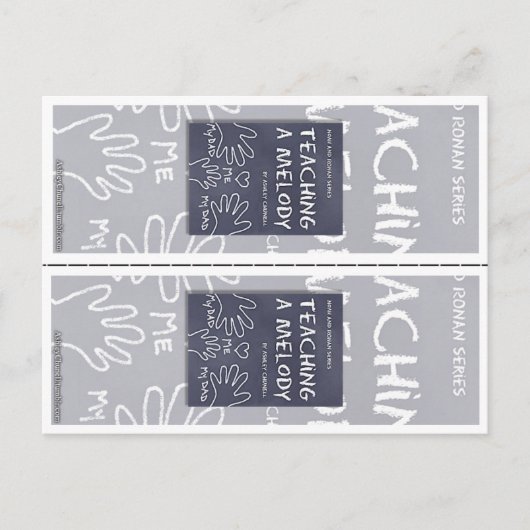 Carte Postale "Enseigner une mélodie" par Ashley Chunell Signets (Devant)