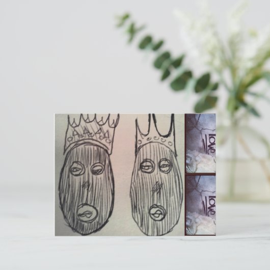 Carte Postale ensemble (Debout devant)