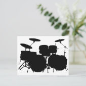 Carte Postale Ensemble à tambour (Debout devant)