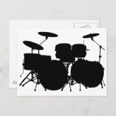 Carte Postale Ensemble à tambour (Devant / Derrière)