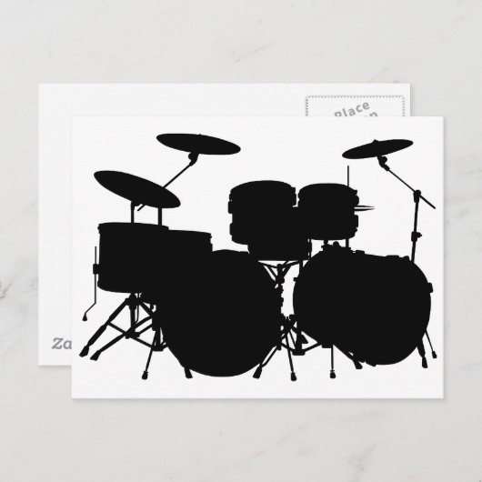 Carte Postale Ensemble à tambour (Devant / Derrière)