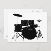 Carte Postale Ensemble à tambour (Devant / Derrière)