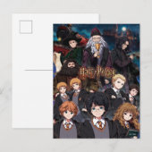 Carte Postale Ensemble de la scène HARRY POTTER™ Anime (Devant / Derrière)