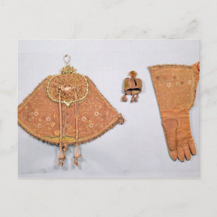 Carte Postale Ensemble de poche, gant et capuche, français