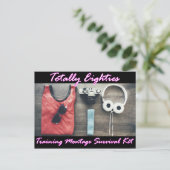 Carte Postale Ensemble de vie des années 80 (Debout devant)