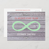 Carte Postale Ensemble - Gallois et anglais - Infinité (Devant / Derrière)