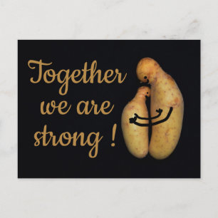 Carte Postale Ensemble nous sommes forts ! -