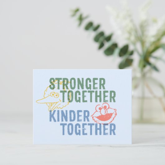 Carte Postale Ensemble plus forts, ensemble plus gentils (Debout devant)