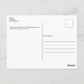 Carte Postale Ensemble plus que jamais Photo Collage Noël (Dos)