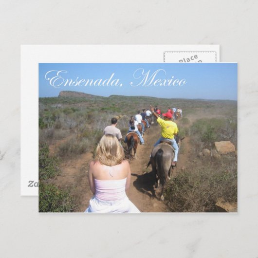 Carte Postale Ensenada, Mexique (Devant / Derrière)